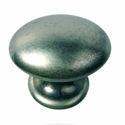 Oval antikk tinn knott