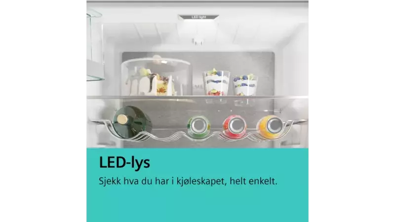 Siemens iQ 300 integrert kombiskap, flathengslet - KI86NVFF0 - Bilde 10