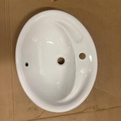 Villeroy & Boch nedfellbar porselensvask