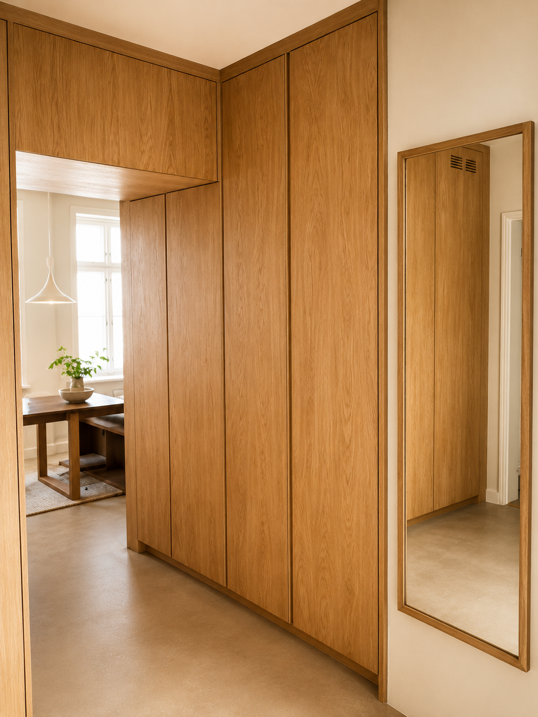 Garderobe i eik 2